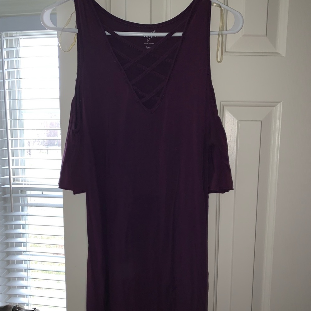Purple dress